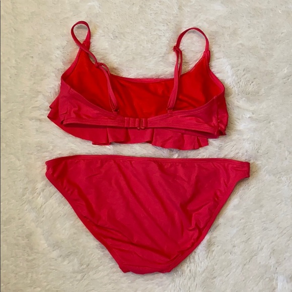 ON Ruffle Top Swimming-suit Set - Picture 4 of 4